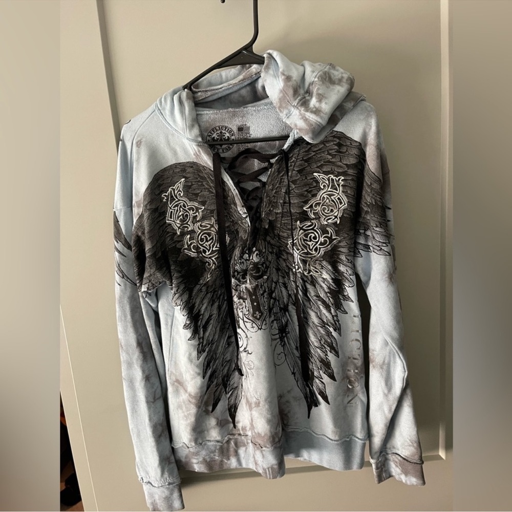Womens affliction hoodie